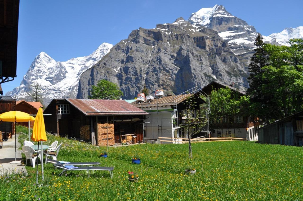Chalet Bim Chilchli Murren Exterior photo