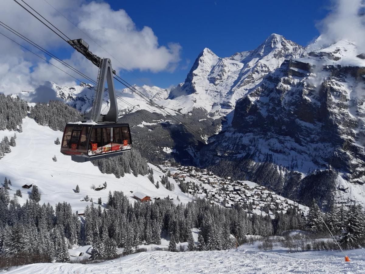 Chalet Bim Chilchli Murren Exterior photo